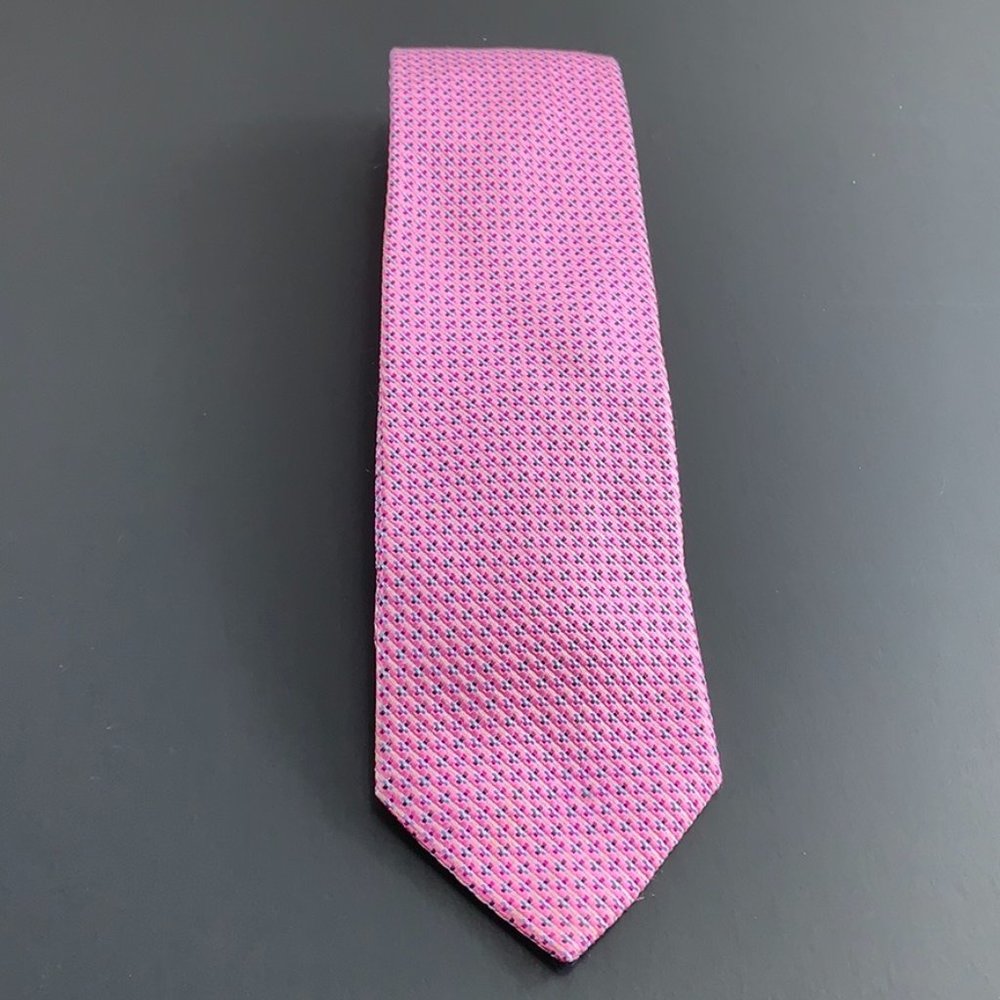 Ike Behar Pink Men's Tie 3"x 57"